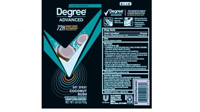Degree Coconut Rush Dry Spray Ap (Degree Coconut Rush Dry Spray Ap)